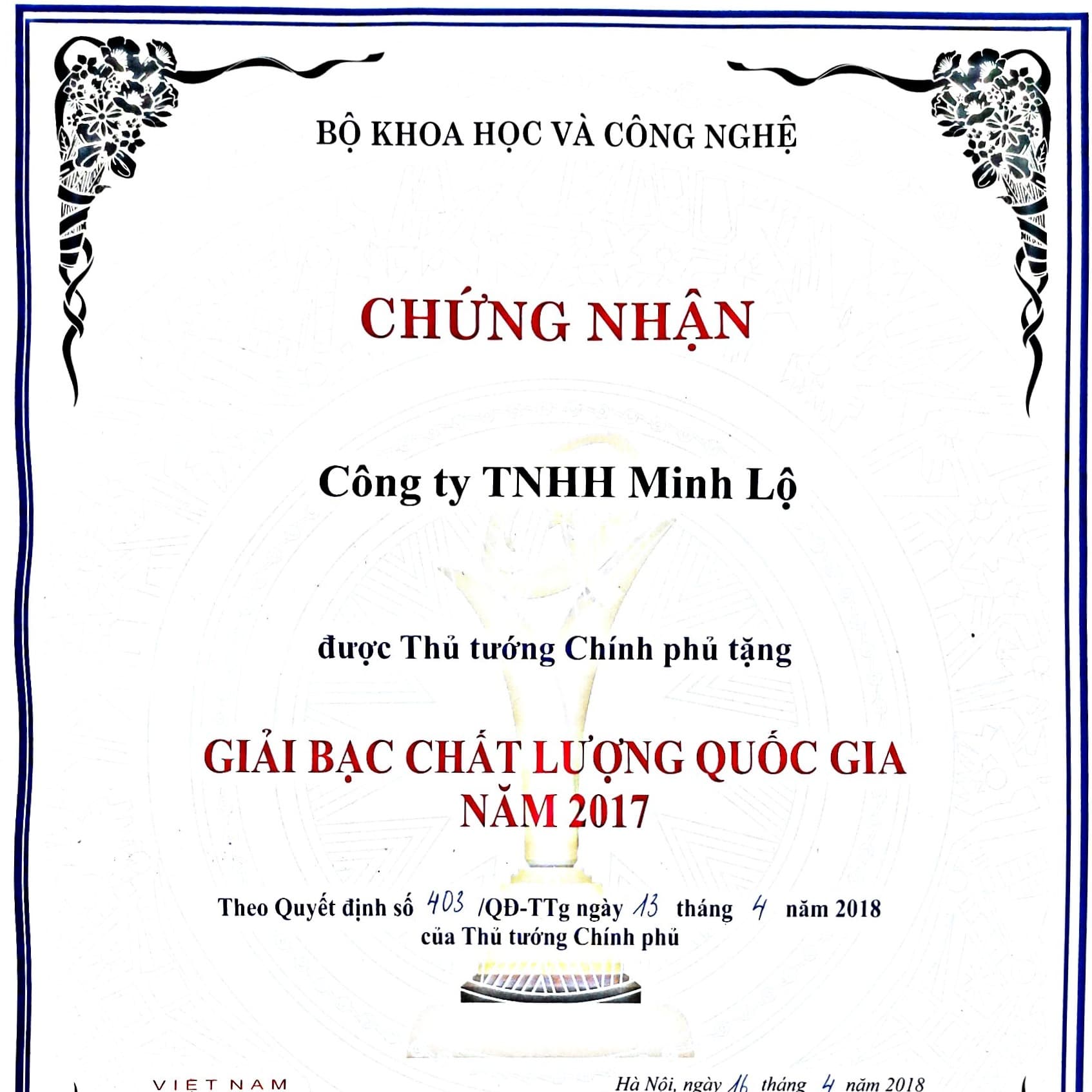 Chất lượng quốc gia