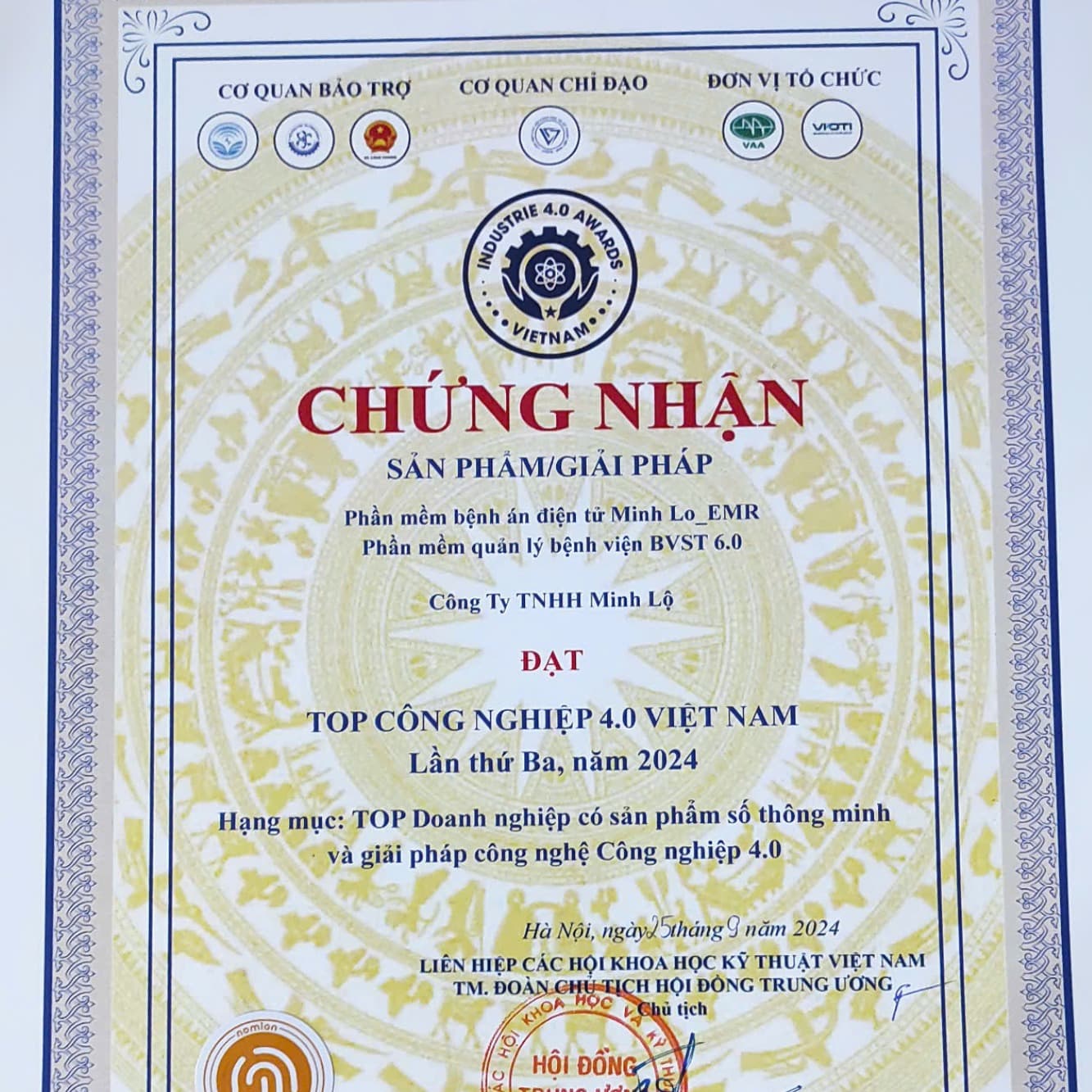 TOP Công nghiệp 4.0 Việt Nam – TOP 4.0 Awards