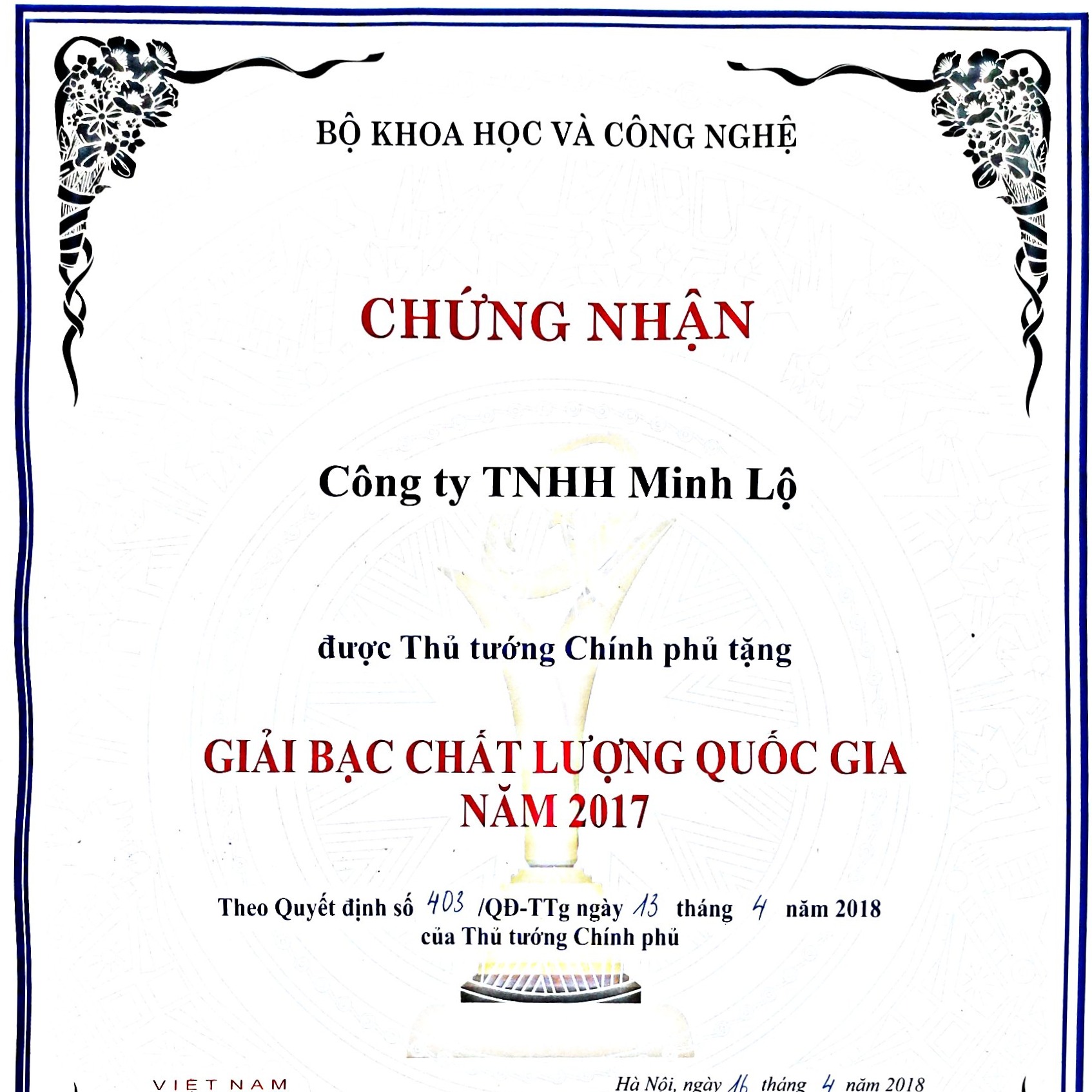 Chất lượng quốc gia
